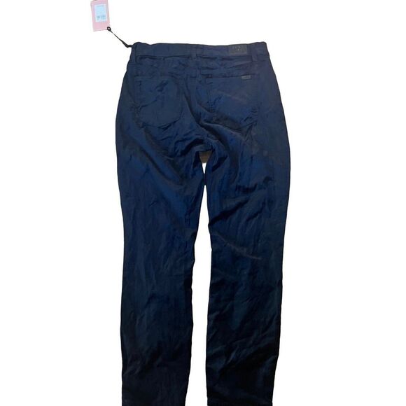Jen 7 velvet soft pants 7 for all man kind size 8 navy blue - Picture 5 of 7